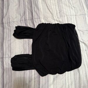 Black SHEIN crop top